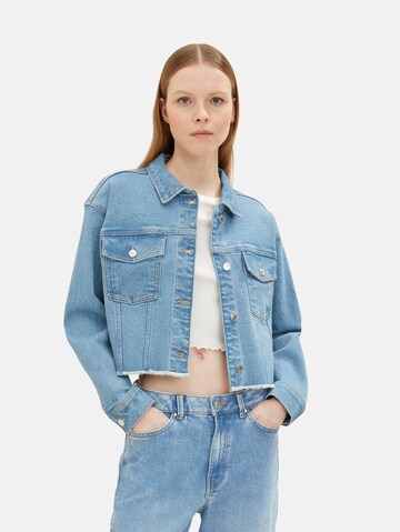 TOM TAILOR DENIM Välikausitakki värissä sininen