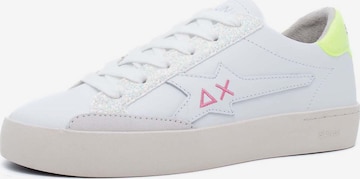 SUN68 Sneakers 'Katy' in White: front