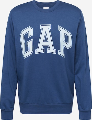 GAP Sweatshirt in Blue: front