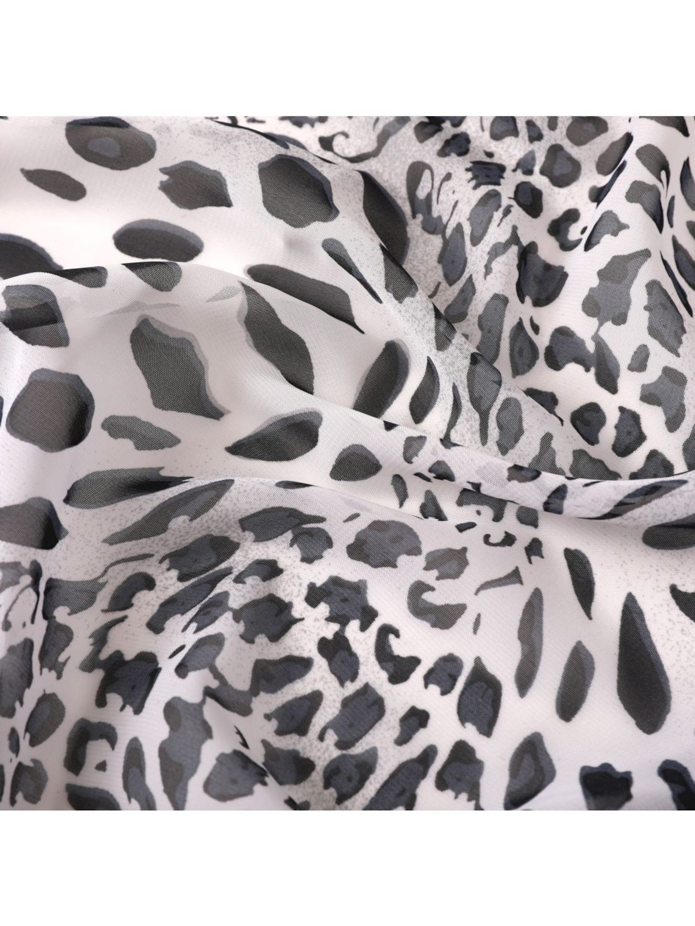 alberto cabale Strandkleid 'Tunique de Plage Cover Panther'‌ in Weiß