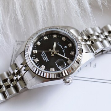 Jacques du Manoir Analoog horloge in Zilver