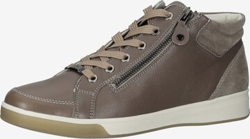 ARA Sneakers hoog in Grijs: voorkant