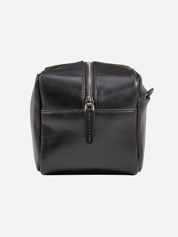 NEGOTIA Leather Toiletry Bag 'Apex' in Black
