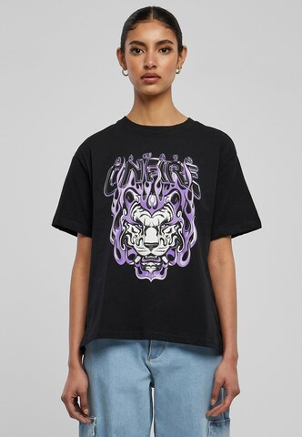 Mister Tee Shirt 'Always On Fire' in Black: front