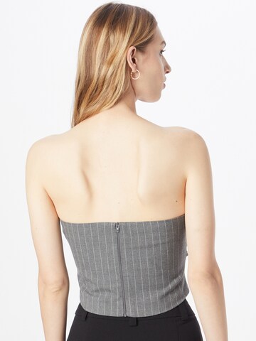 Oval Square - Top 'Independent' en gris
