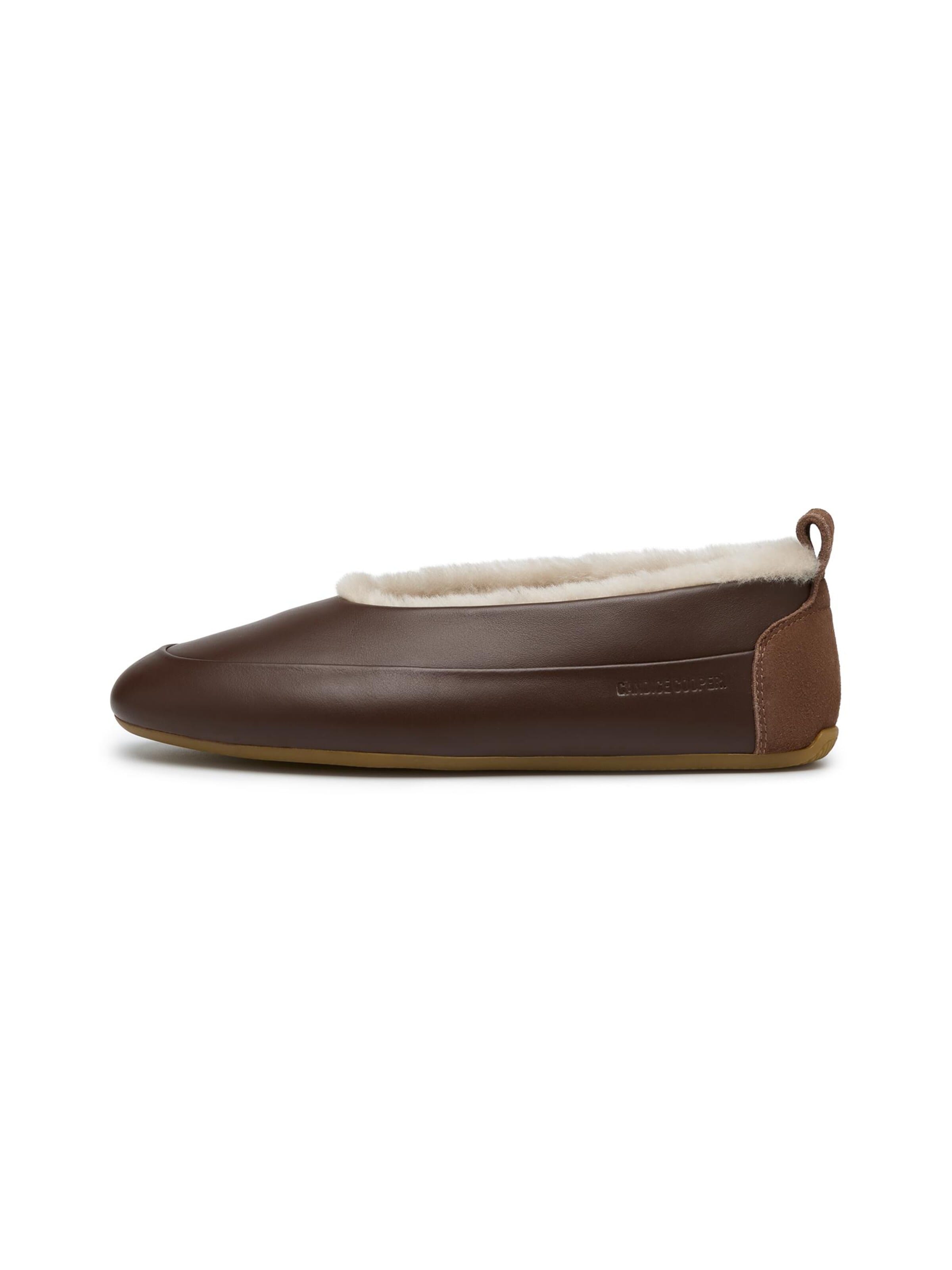 Candice Cooper Ballerina 'DAFNE PUFF' in Brown: front