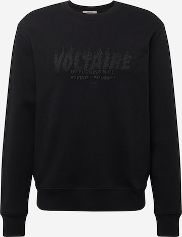 Zadig & Voltaire Sweatshirt 'SIMBA' in Zwart: voorkant