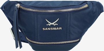 SANSIBAR Gürteltasche in Blau: Vorderseite