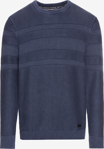 Bruno Banani LM Sweater in Blue: front