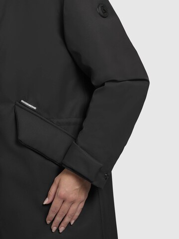Cappotto funzionale 'Agneta-YM' di khujo in grigio