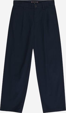 zils TOMMY HILFIGER Standarta Bikses: no priekšpuses