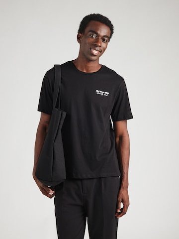 JACK & JONES Bluser & t-shirts 'JJNINETY' i sort: forside