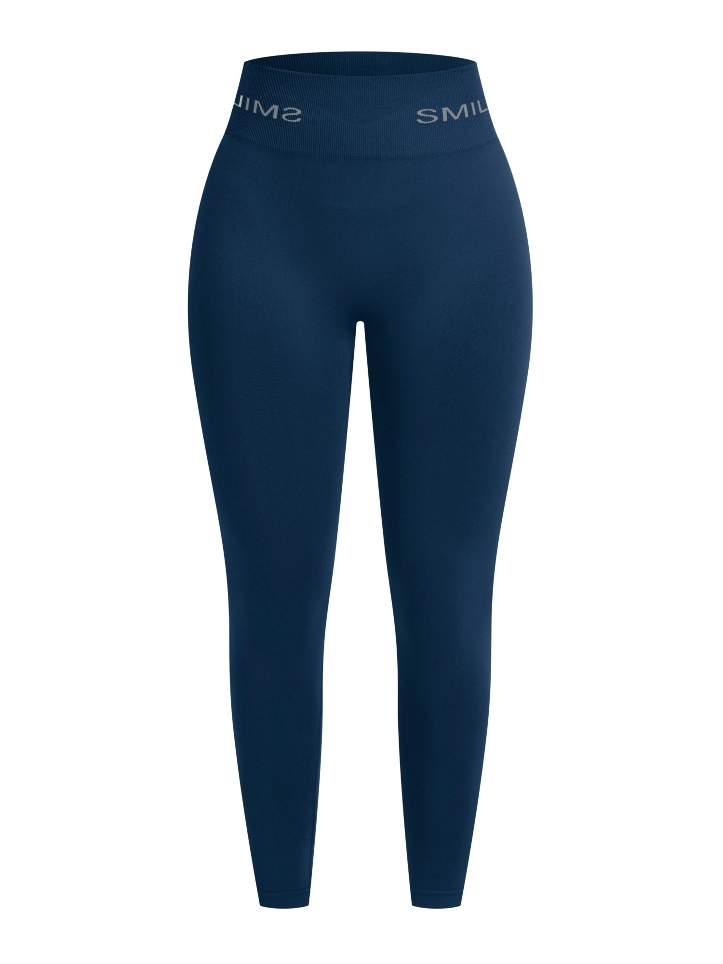 Smilodox Skinny Leggings ' Azura ' in Blau: Vorderseite