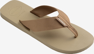 HAVAIANAS Japonki w kolorze brązowy: przód