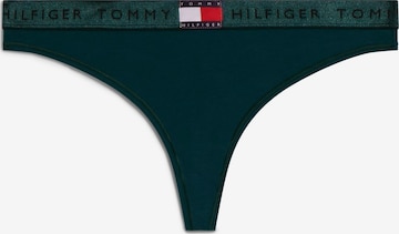 Tommy Hilfiger Underwear Tanga – zelená: přední strana