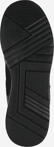 GUESS Rövid szárú sportcipők 'METZ' - fekete