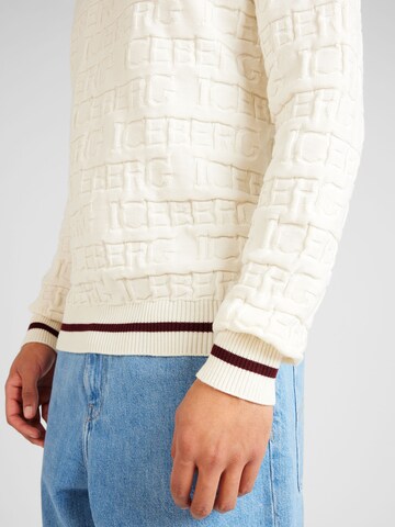 ICEBERG Пуловер в бяло