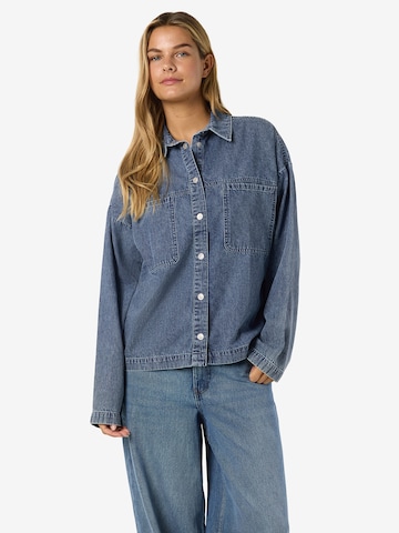 Noisy may Overgangsjakke 'NMENZA' i blå