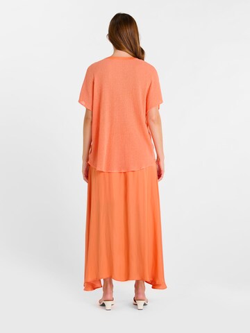 Haut 'Yora' Le Temps Des Cerises en orange