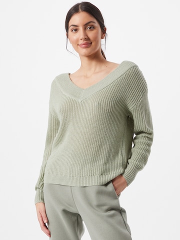 ONLY Pullover 'MELTON' in Grün: predná strana