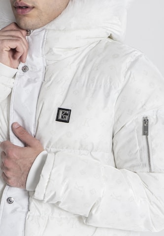 Manteau d’hiver Gianni Kavanagh en blanc