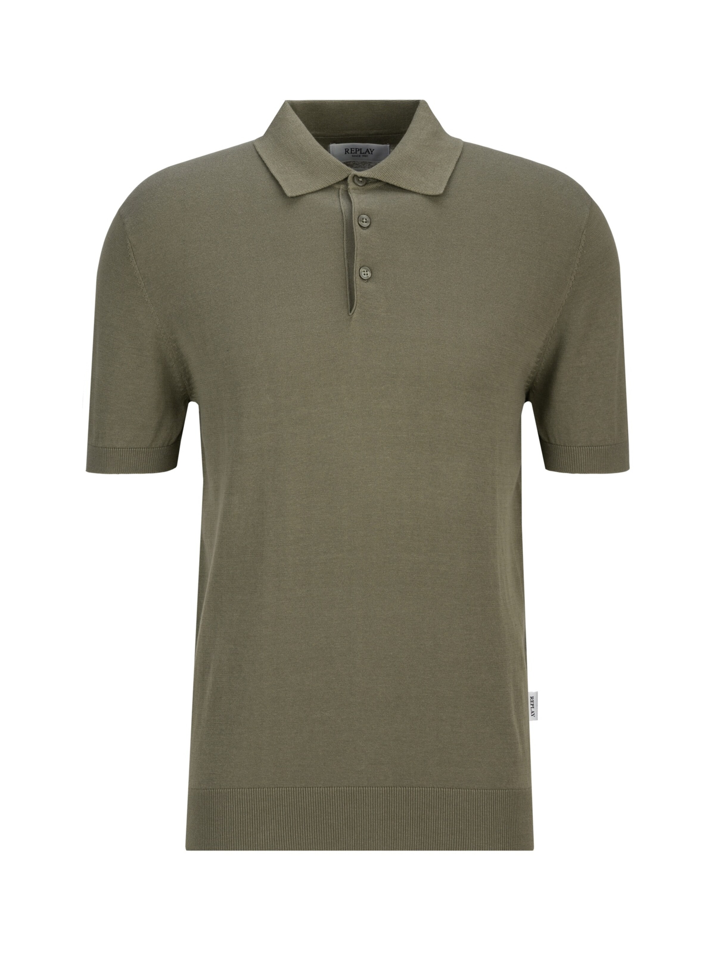 REPLAY Trui in Groen: voorkant