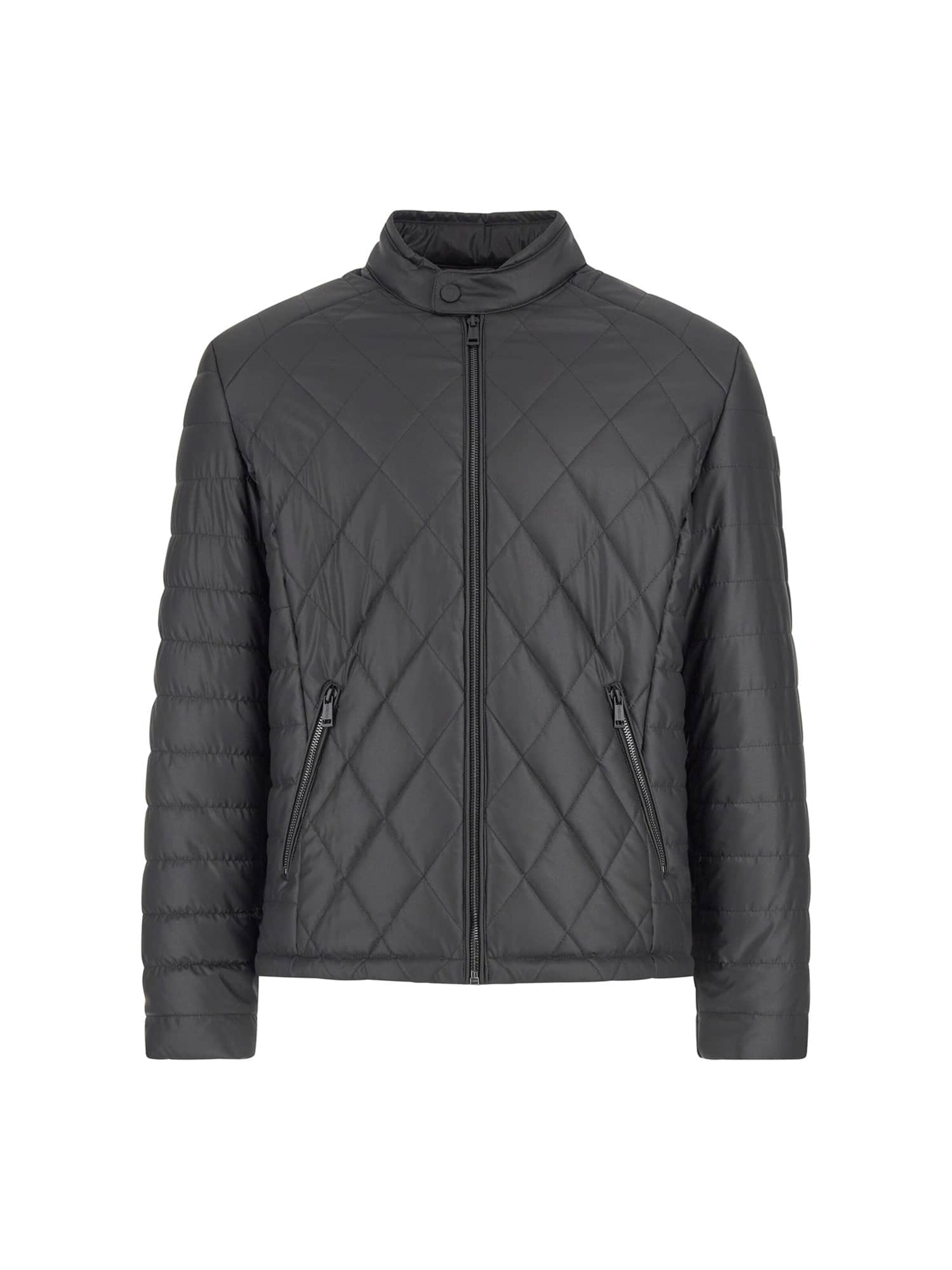 Giacca di mezza stagione di GUESS in nero: frontale