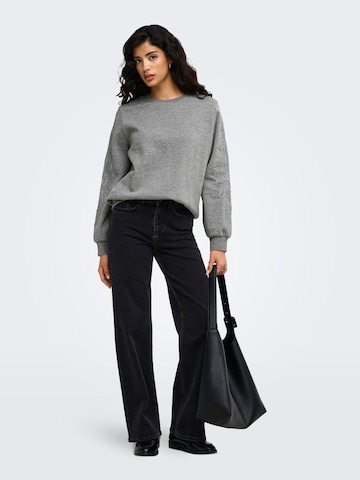 JDY Sweatshirt 'MESA' in Grijs