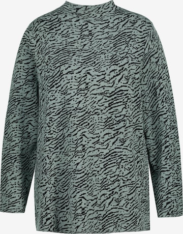 Ulla Popken Sweater in Green: front