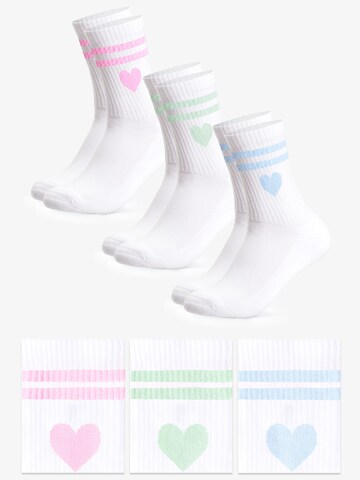Occulto Athletic Socks 'Venus' in Mixed colors: front