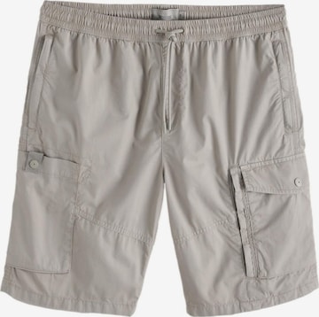 Next Regular Карго панталон 'Tech Utility' в сиво: отпред