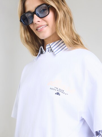 Tricou 'Cipolina' de la ELLESSE pe alb