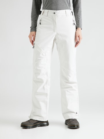 Regular Pantalon de sport 'CURLEW' ICEPEAK en blanc : devant