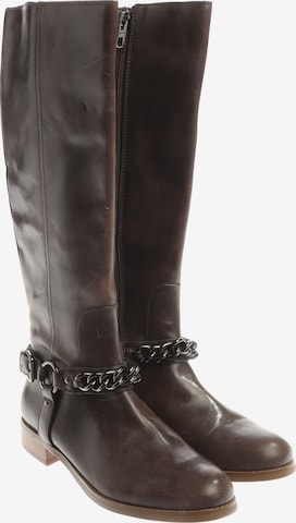 COACH Stiefel 35 in Braun: Vorderseite