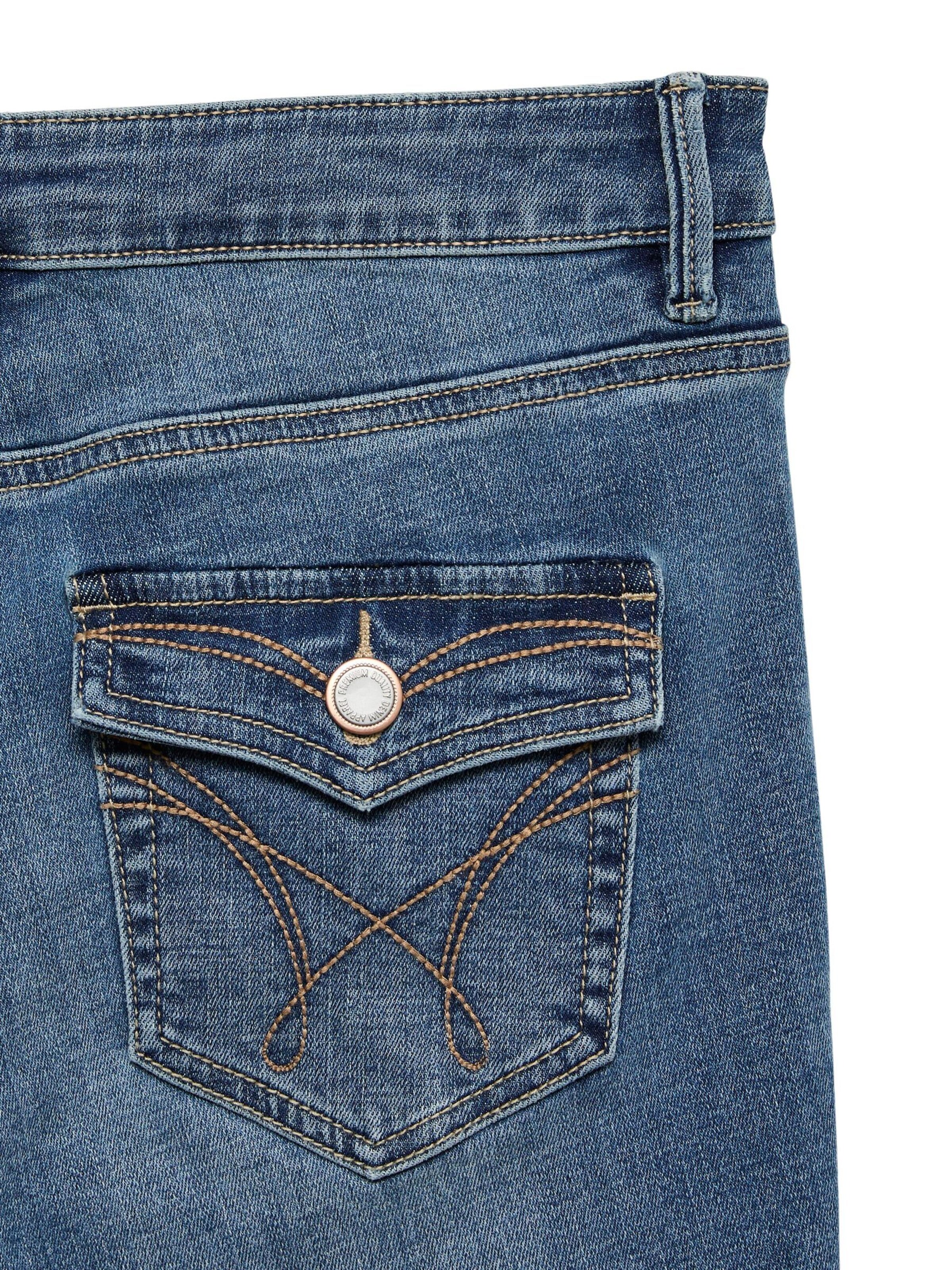 VERO MODA Skinny Jeans 'VMFLASH' in Blau