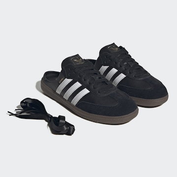 ADIDAS ORIGINALSNatikače s potpeticom 'Samba' - crna boja
