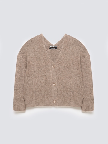 BIG STAR Knit cardigan ' KARDILA ' in Brown