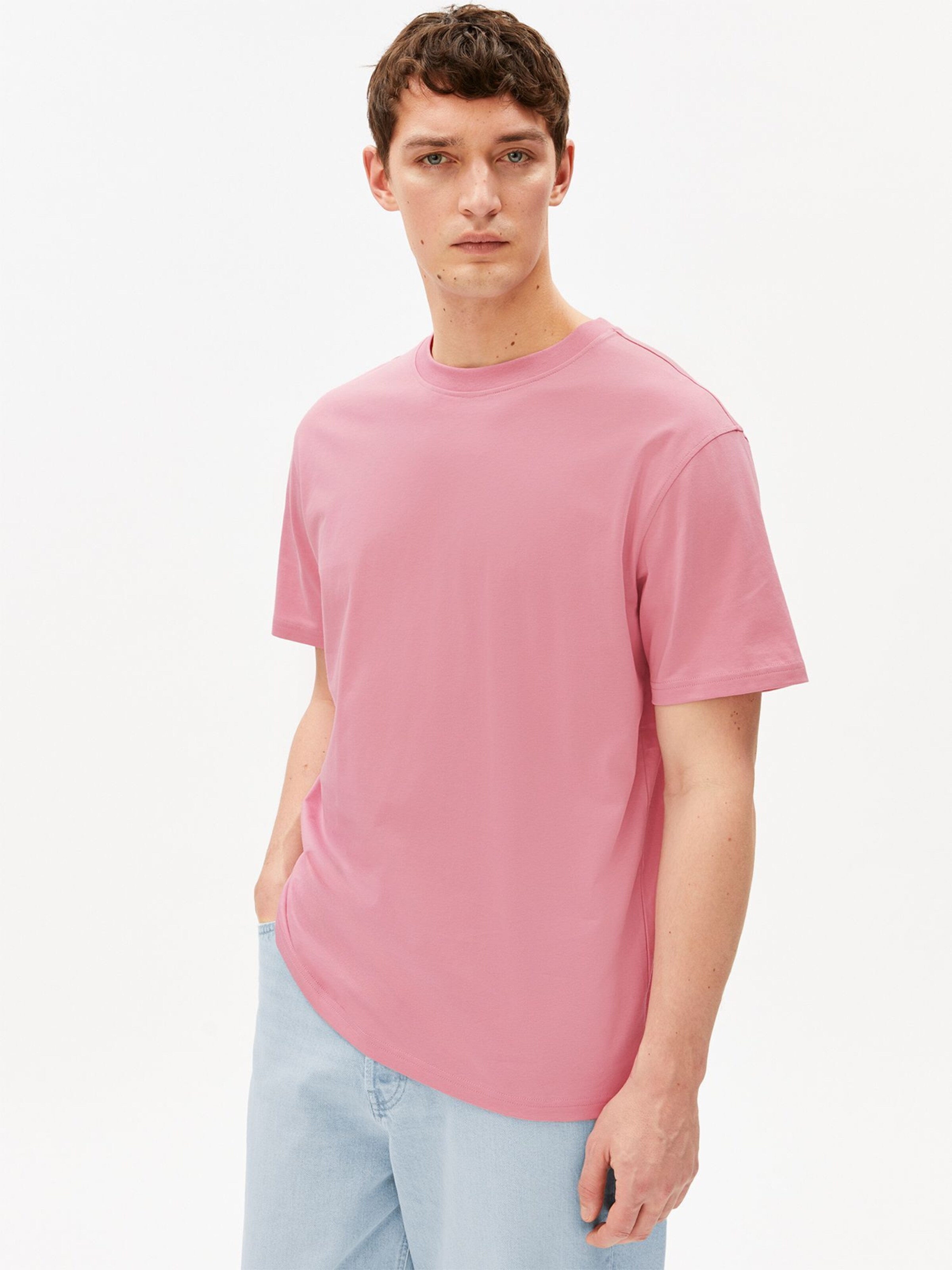 ARMEDANGELS Shirt in Roze: voorkant