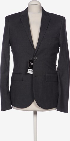 H&M Suit Jacket in XS in Grey: front