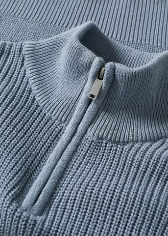 MANGO TEEN Sweater in Blue