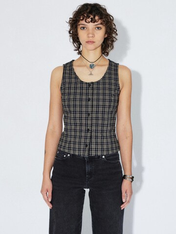 Dr. Denim Top 'Zola' in Zwart