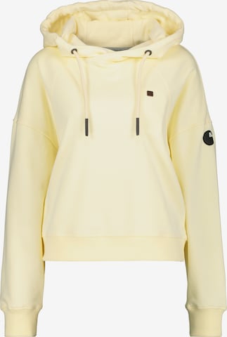 Alife and Kickin Sweatshirt 'Jessy' in Yellow: front