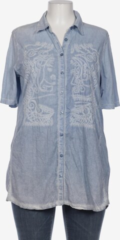 OUI Blouse & Tunic in XXL in Blue: front