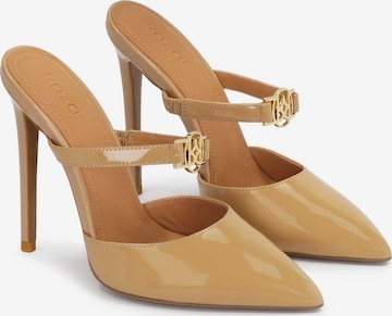 Kazar - Zapatos abiertos en beige