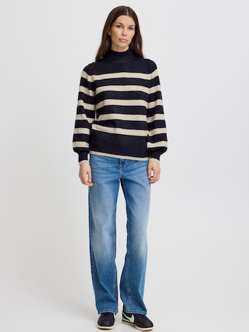 ICHI Sweater 'IH EDEEN' in Blue