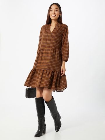 ONLY Shirt Dress 'Filia' in Brown