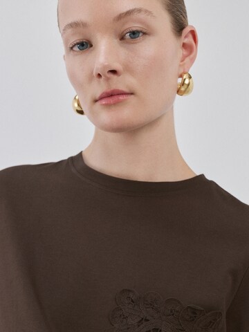 MANGO Shirt 'DAISY' in Bruin