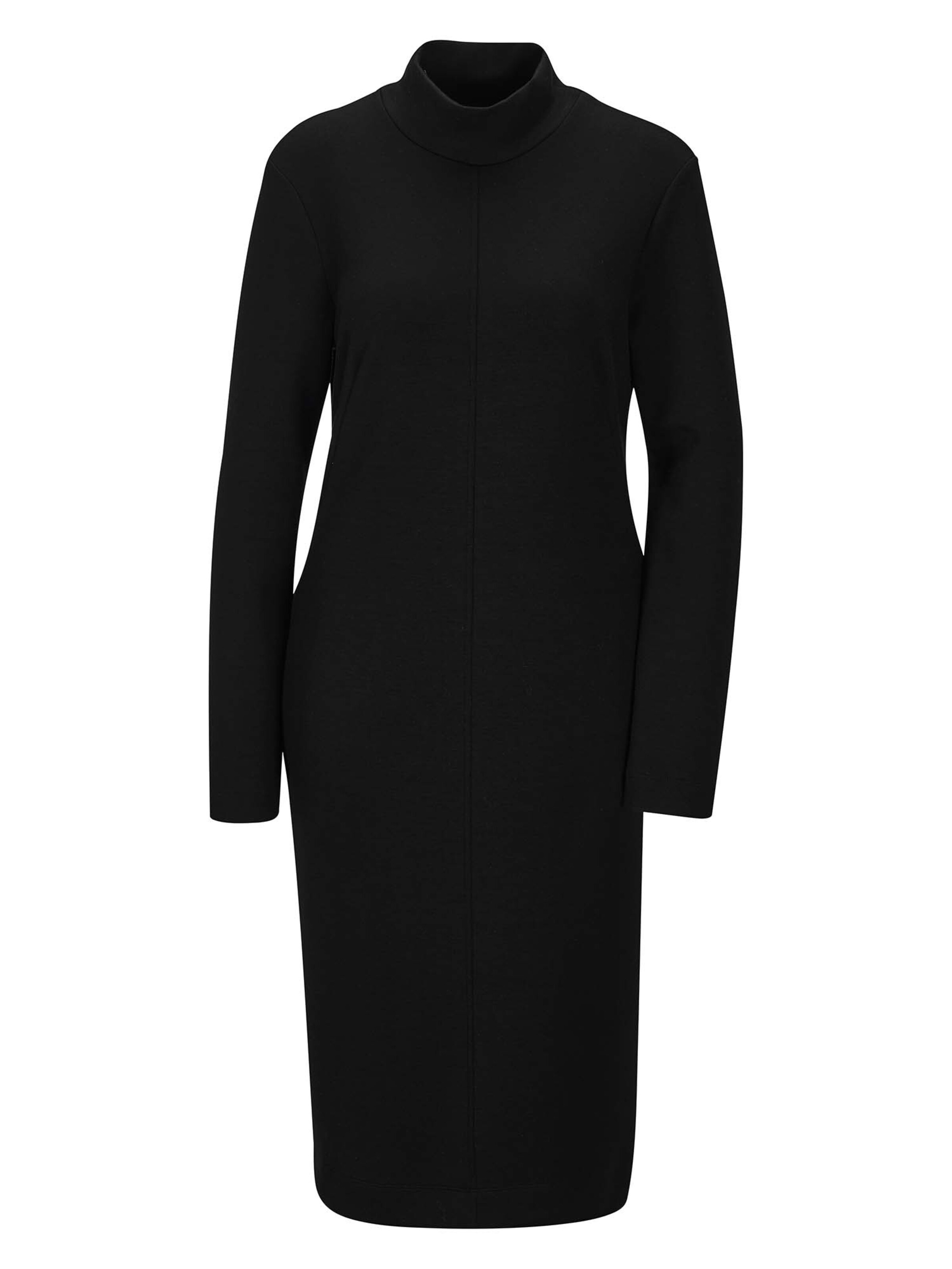 MADELEINE Kleid in Schwarz: Vorderseite