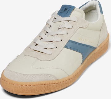 Baskets basses Marc O'Polo en beige : devant