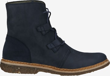 EL NATURALISTA Lace-Up Ankle Boots in Blue